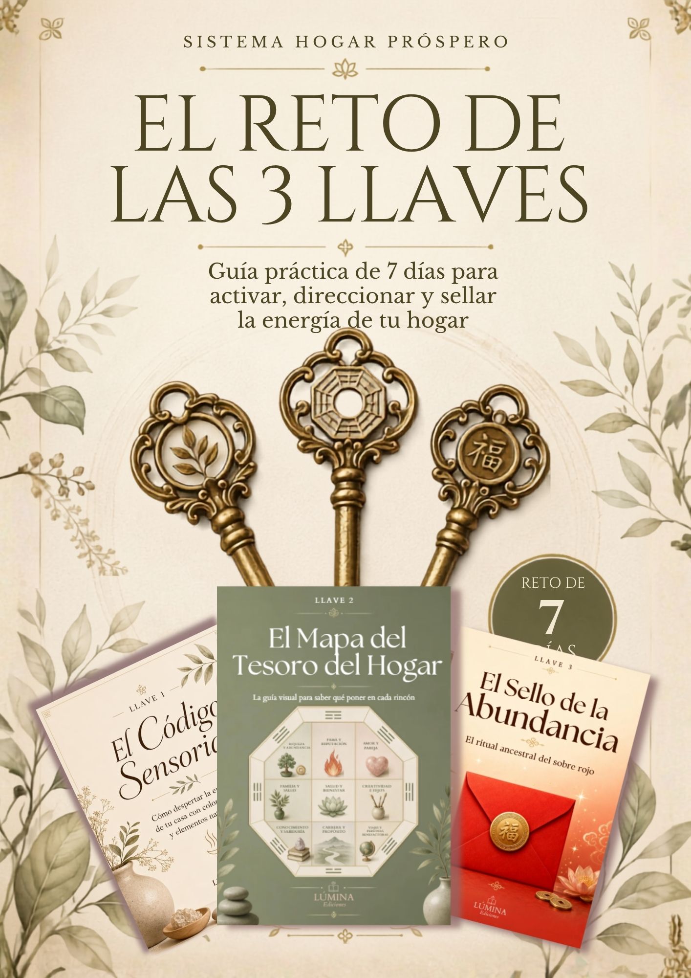 Portada del Reto de las 3 Llaves de Sistema Hogar Próspero
