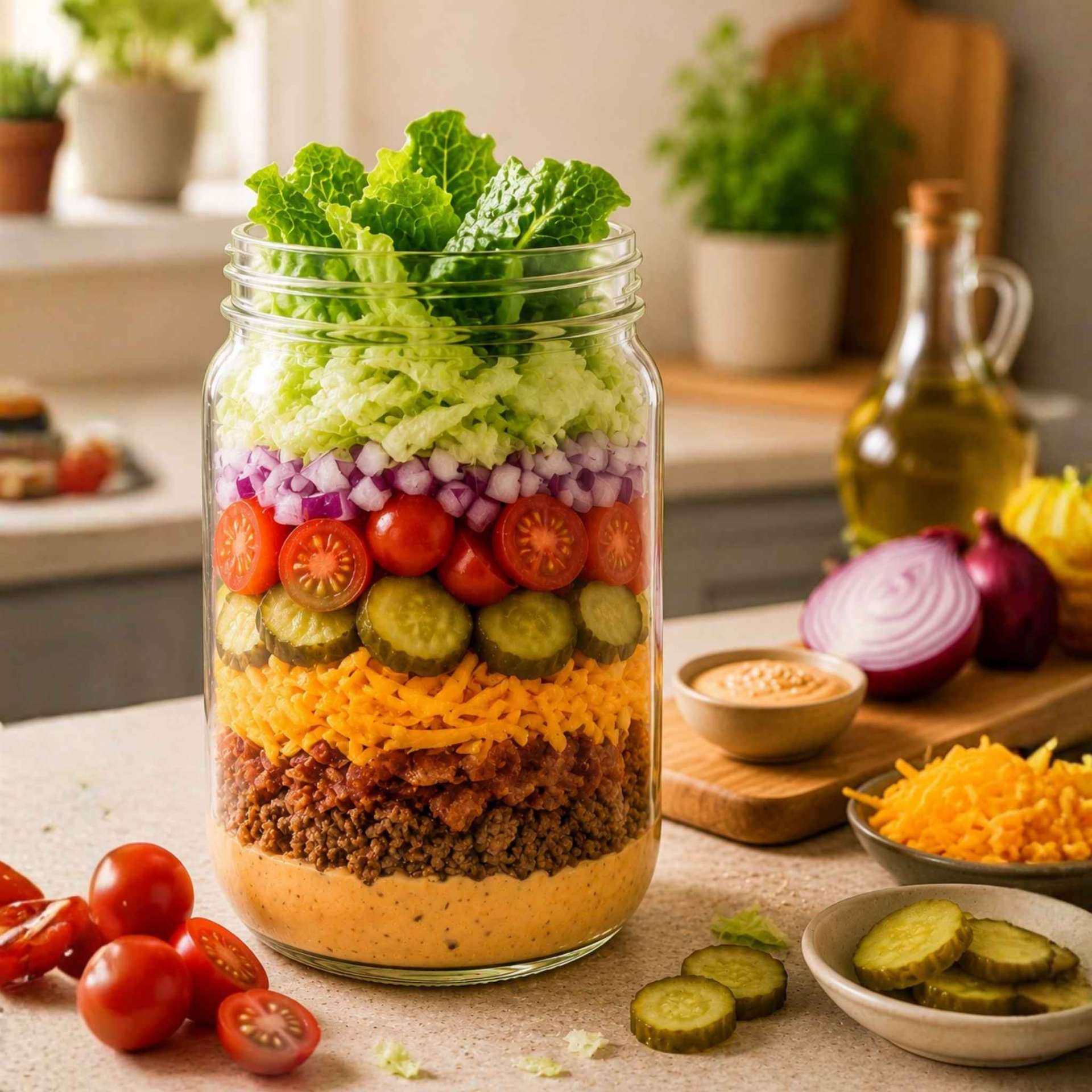Ensalada Big Mac + Salsa Especial