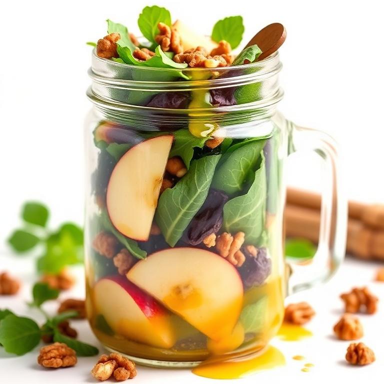 Ensalada Rústica + Mostaza y Miel
